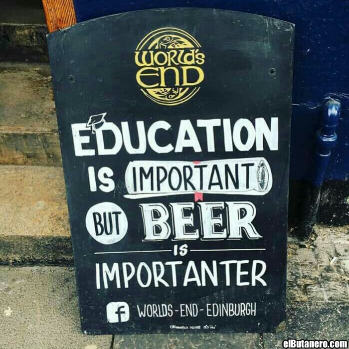 La educación es lo más importante
