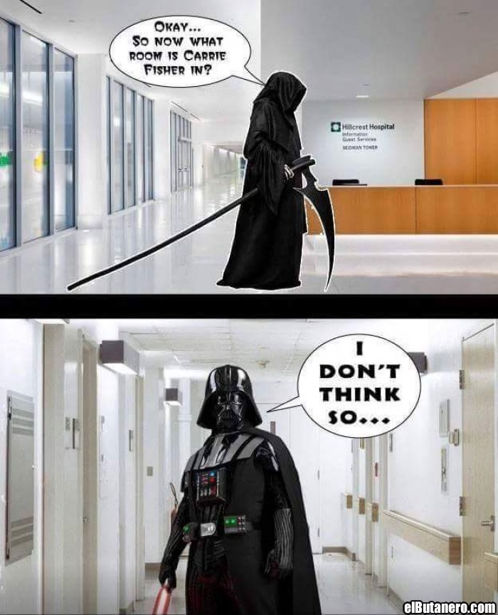 Darth Vader es mi heroe de hoy!