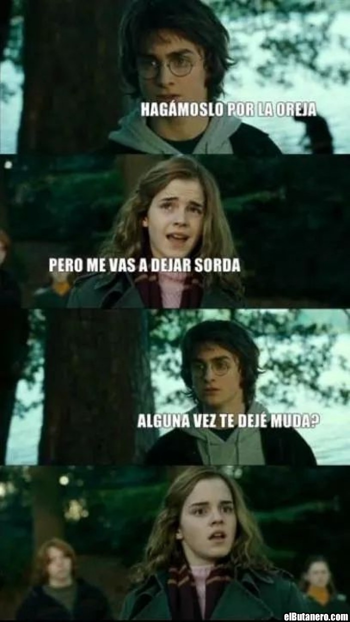 Harry Potter y Emma Watson