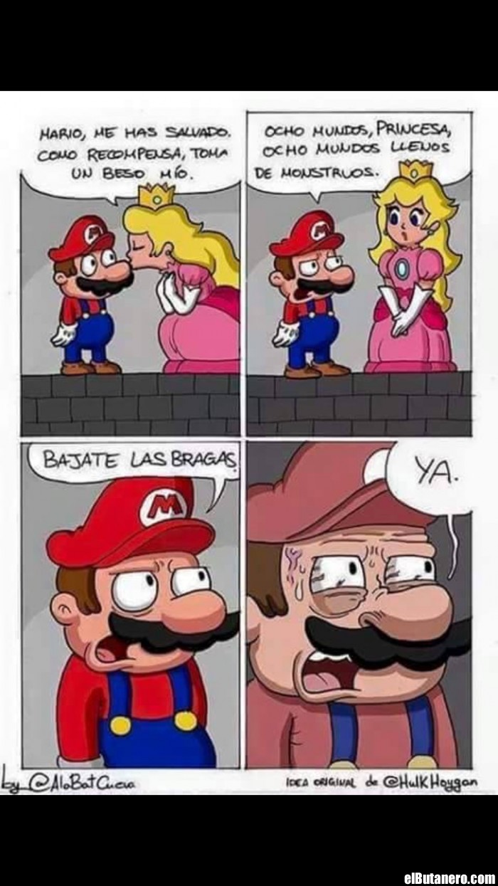 Mario y la princesa