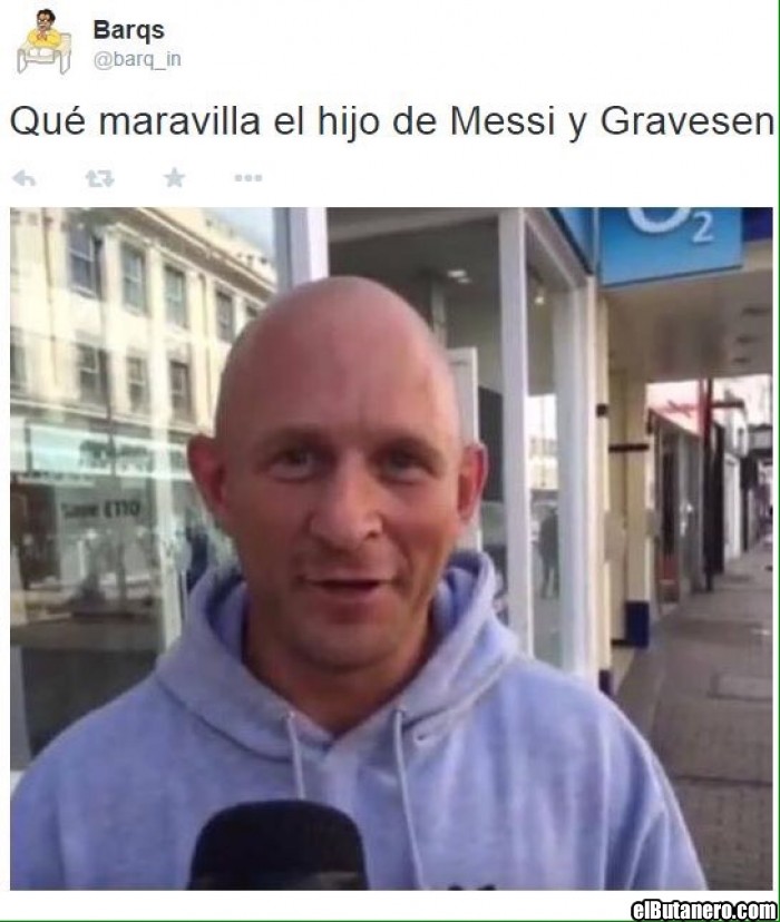 El hijo de Messi y Gravesen