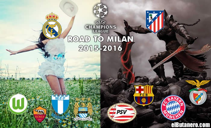 Road to Milan Champions 2015 - 2016